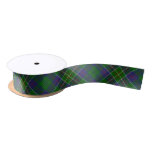 Scottish Clan Hunter Classic Tartan Satin Ribbon