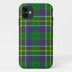Scottish Clan Hunter Tartan Plaid iPhone 11 Case