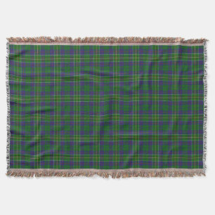 Scottish Clan Hunter Tartan Throw Blanket