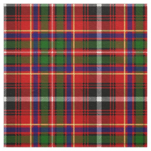 Scottish Clan Innes Tartan Plaid Fabric