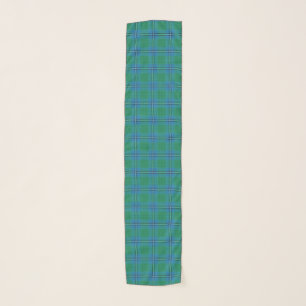 Scottish Clan Irvine Irwin Tartan Plaid Scarf