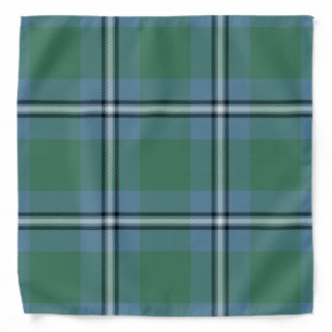 Scottish Clan Irvine of DrumTartan Plaid Bandana