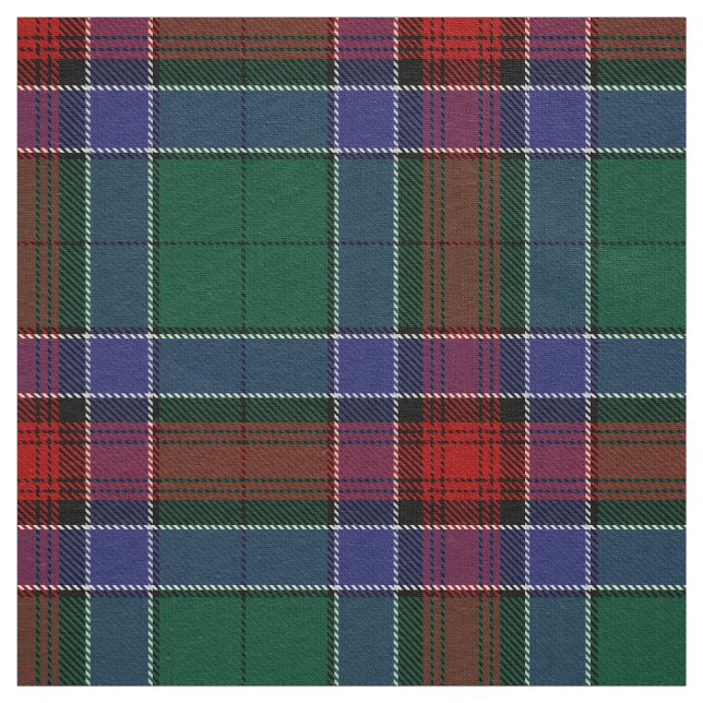 Scottish Clan Jardine Dress Tartan Plaid Fabric (Swatch)