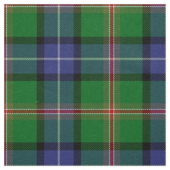 Scottish Clan Jones Tartan Plaid Fabric by thecelticflame at Zazzle