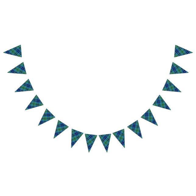 Scottish Clan Keith Tartan Bunting Flags (All)