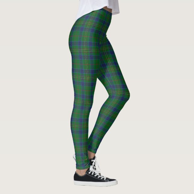 Scottish Clan Kennedy Tartan Leggings (Right)