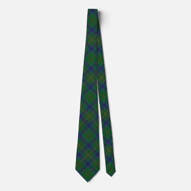 Scottish Clan Kennedy Tartan Tie (Front)