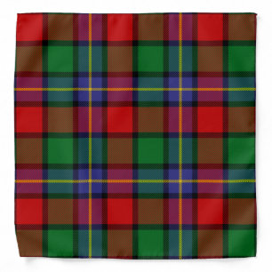 Scottish Clan Kilgore Tartan Plaid Bandana