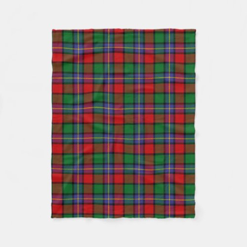 Scottish Clan Kilgore Tartan Plaid Fleece Blanket