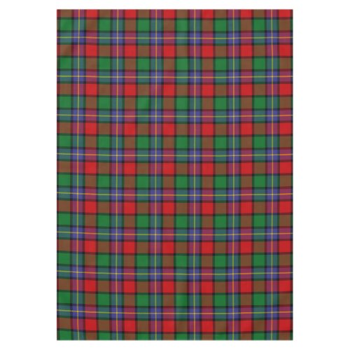 Scottish Clan Kilgore Tartan Plaid Tablecloth