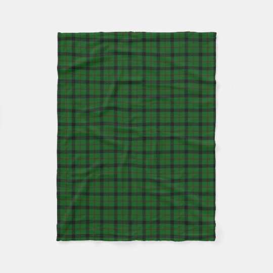 Kincaid Tartan Crest Premium Blanket - Thistle Style