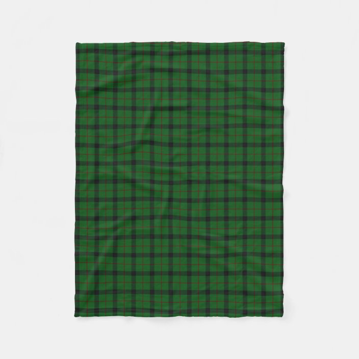 Lennox (Lennox Kincaid) Crest Tartan Premium Blanket Black