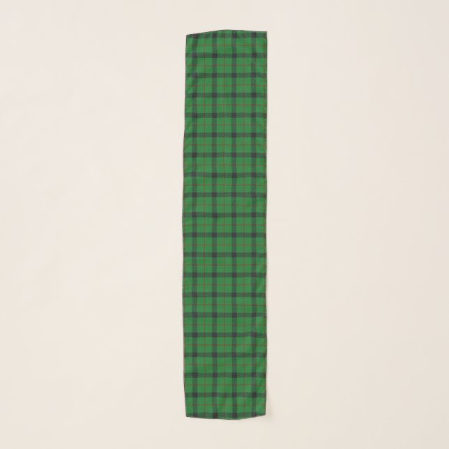 Scottish Clan Kincaid Tartan Plaid Scarf (Front)