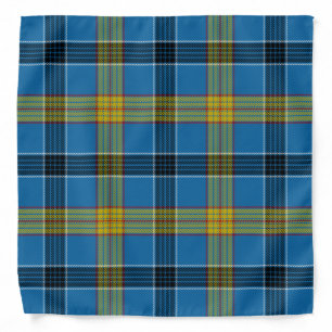 Scottish Clan Laing Tartan Plaid Bandana