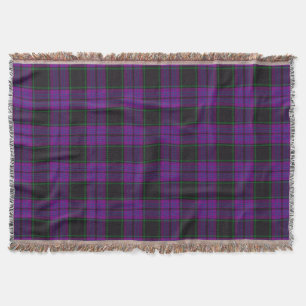 Scottish Clan Laird Tartan Plaid Throw Blanket