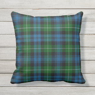 Scottish Clan Lamont Tartan Outdoor Pillow