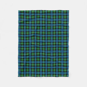 Scottish Clan Lamont Tartan Plaid Fleece Blanket