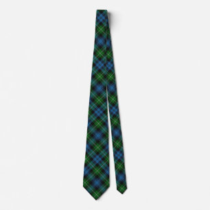 Scottish Clan Lamont Tartan Tie