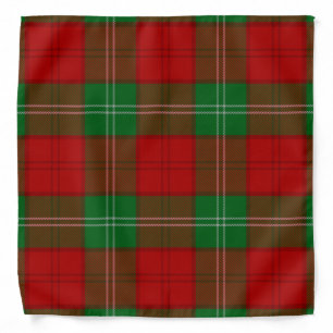 Scottish Clan Lennox Tartan Plaid Bandana