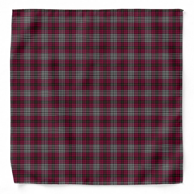 Scottish Clan Little Tartan Plaid  Bandana (Front)