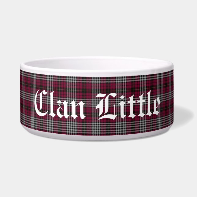 Scottish Clan Little Tartan Plaid   Bowl (Front)