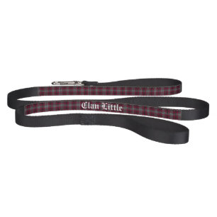 Scottish Clan Little Tartan Plaid Custom  Pet Leash