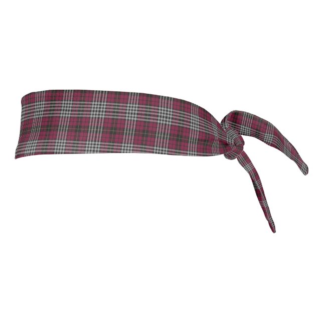 Scottish Clan Little Tartan Plaid  Tie Headband (Rotate 90)