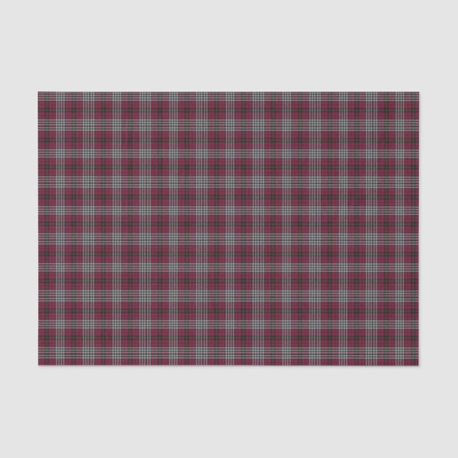 Scottish Clan Little Tartan Plaid Tissue Paper (Front)