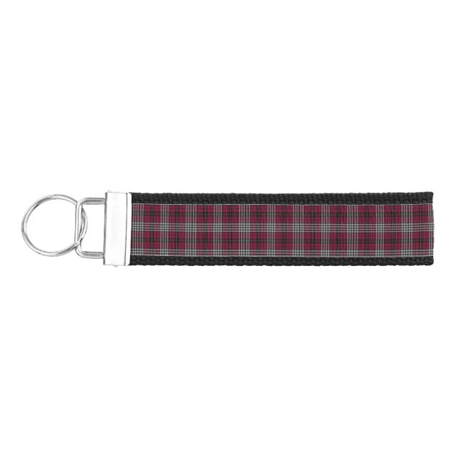 Scottish Clan Little Tartan Plaid   Wrist Keychain (Keys on Left)