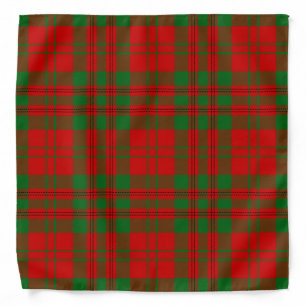 Scottish Clan Livingstone Tartan Plaid Bandana