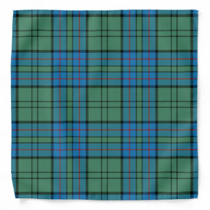 Scottish Clan Lockhart Tartan Plaid Bandana