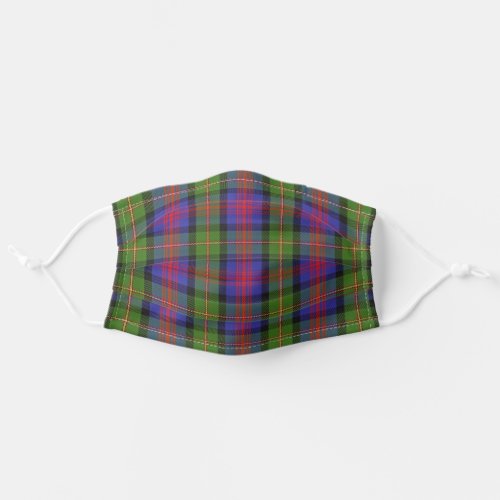 Scottish Clan Logan Tartan Plaid Adult Cloth Face Mask