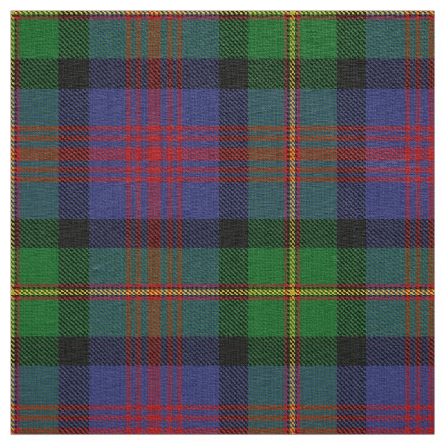 Scottish Clan Logan Tartan Plaid Fabric (Swatch)