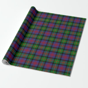Scottish Clan Logan Tartan Plaid Wrapping Paper