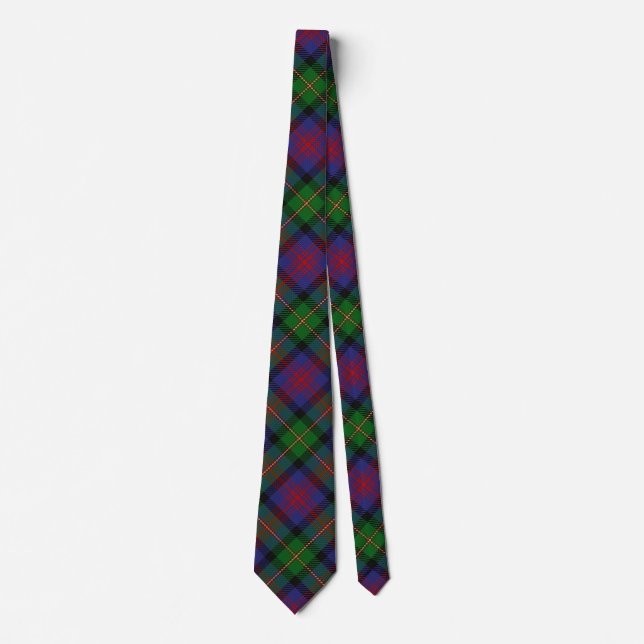 Scottish Clan Logan Tartan Tie (Front)