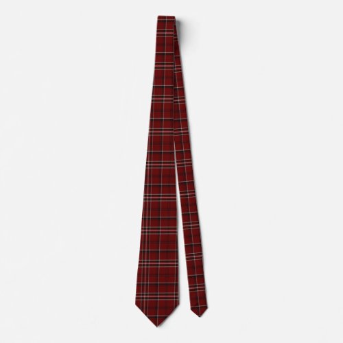 Scottish Clan Lougheed Tartan Plaid Neck Tie