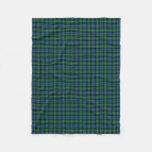 Scottish Clan Lyon Classic Tartan Fleece Blanket