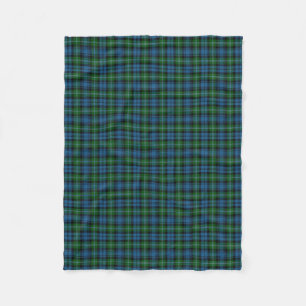 Scottish Clan Lyon Classic Tartan Fleece Blanket