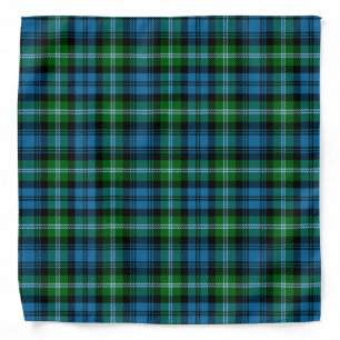 Scottish Clan Lyon Tartan Plaid Bandana