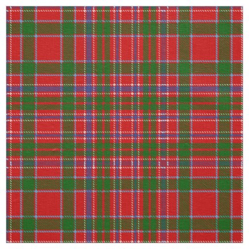 Scottish Clan MacAlister Tartan Plaid Fabric