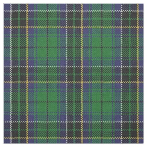 Scottish Clan MacAlpine MacAlpin Tartan Plaid Fabric