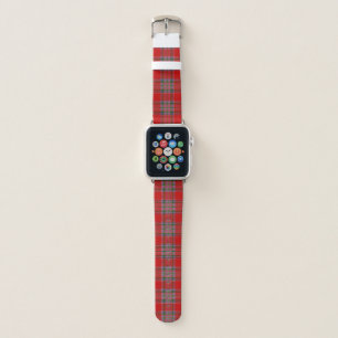Scottish Clan MacBean Tartan Plaid Apple Watch Band