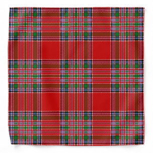 Scottish Clan MacBean Tartan Plaid Bandana