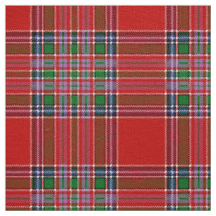 Scottish Clan MacBean Tartan Plaid Fabric