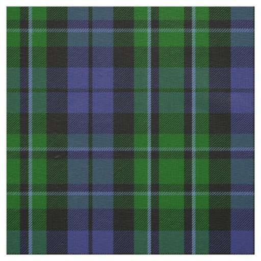 Scottish Clan MacCallum Tartan Plaid Fabric