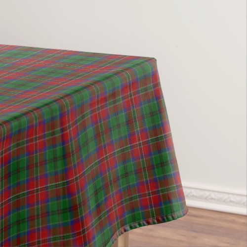 Scottish Clan MacCulloch MacCullough Tartan Tablecloth