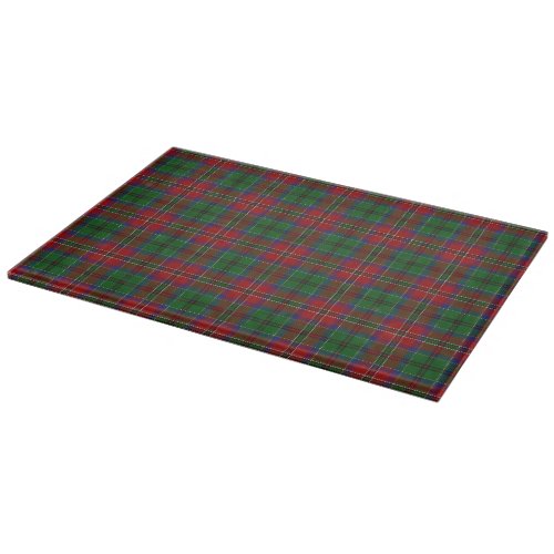 Scottish Clan MacCulloch Tartan Cutting Board