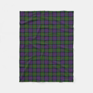 Scottish Clan MacDonald Donald Classic Tartan Fleece Blanket