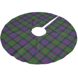 Scottish Clan MacDonald Donald Tartan Brushed Polyester Tree Skirt