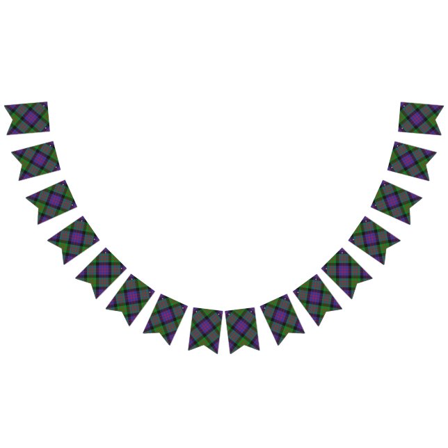 Scottish Clan MacDonald Donald Tartan Bunting Flags (All)